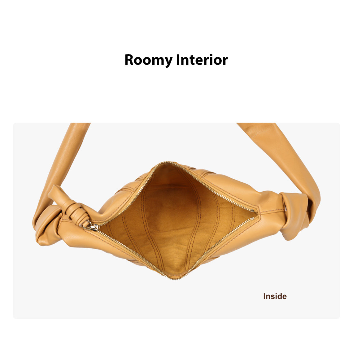 CUCUBIRD POPSEWING® Leather Croissant Shoulder Bag DIY Kit  