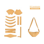 CUCUBIRD POPSEWING® Leather Croissant Shoulder Bag DIY Kit  