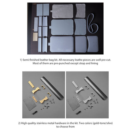 CUCUBIRD POPSEWING® Full Grain Leather Inspired Kanstance 24 - Advanced DIY Kits  