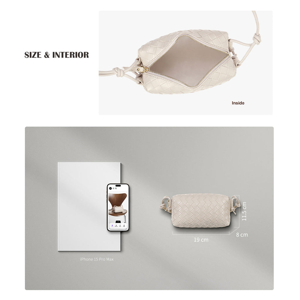 CUCUBIRD CUCUBIRD Leather Woven Clutch DIY Kits  