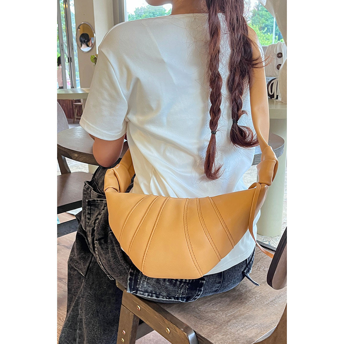 CUCUBIRD POPSEWING® Leather Croissant Shoulder Bag DIY Kit  