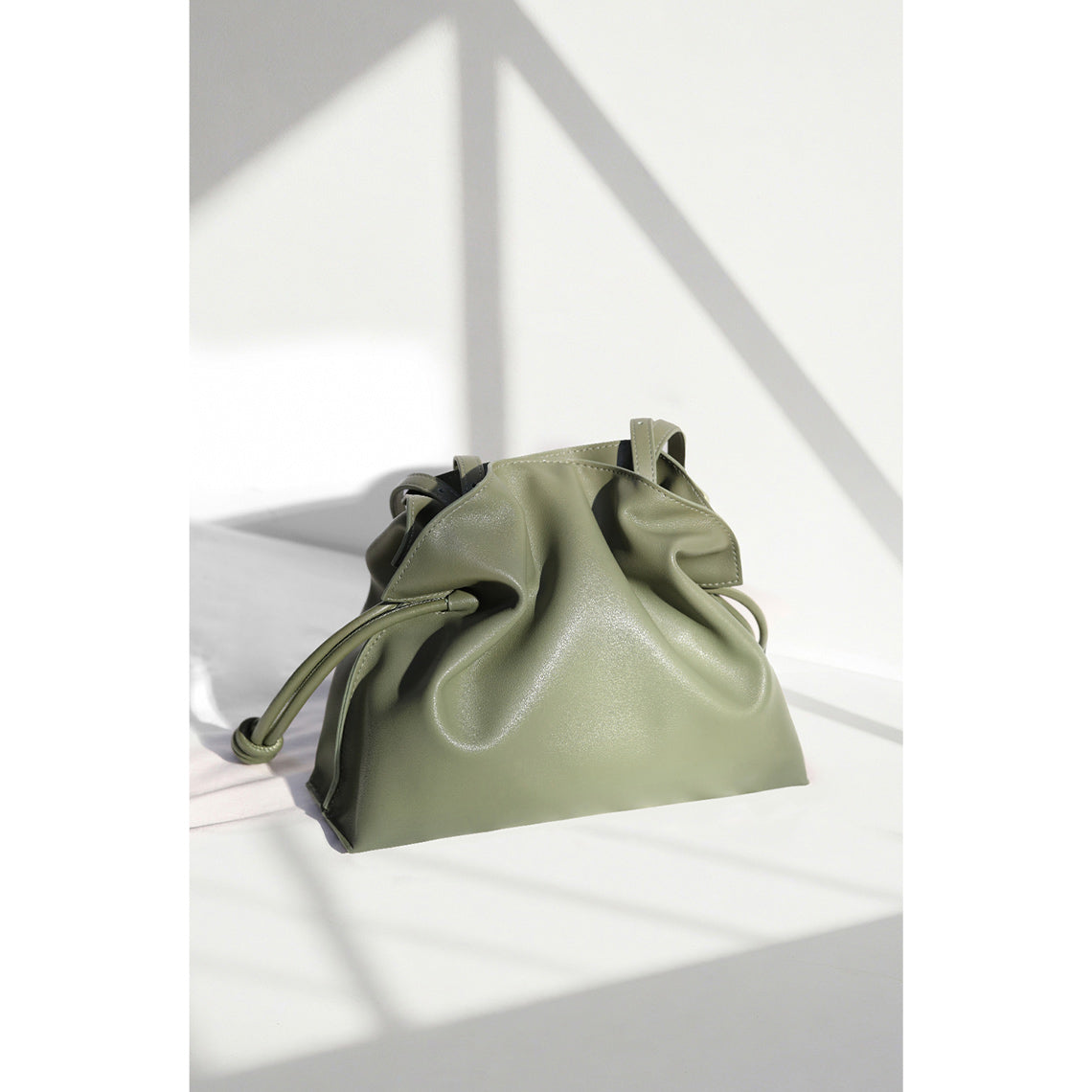 CUCUBIRD CUCUBIRD Leather Drawstring Bucket Bag DIY Kits  