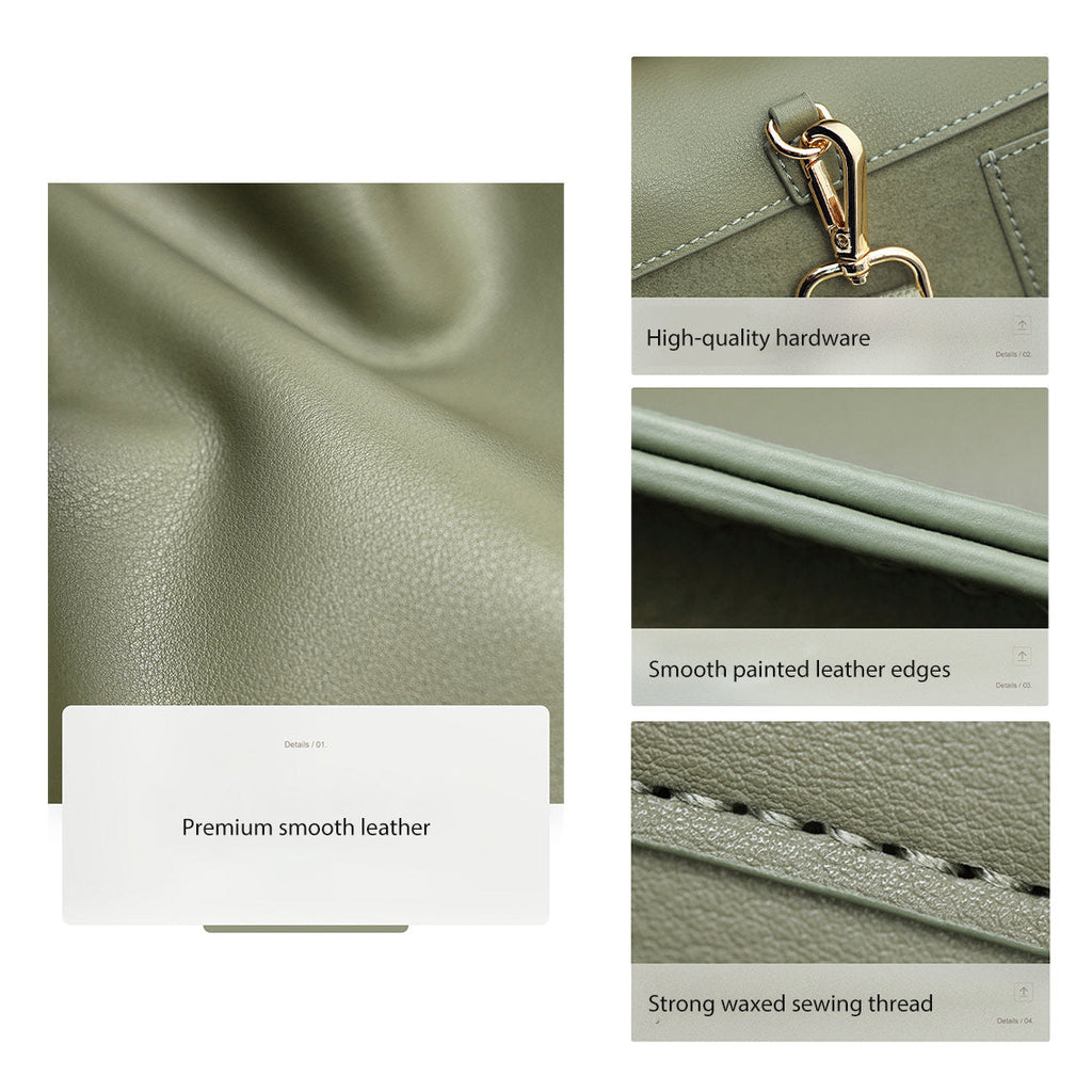 CUCUBIRD CUCUBIRD Leather Drawstring Bucket Bag DIY Kits  