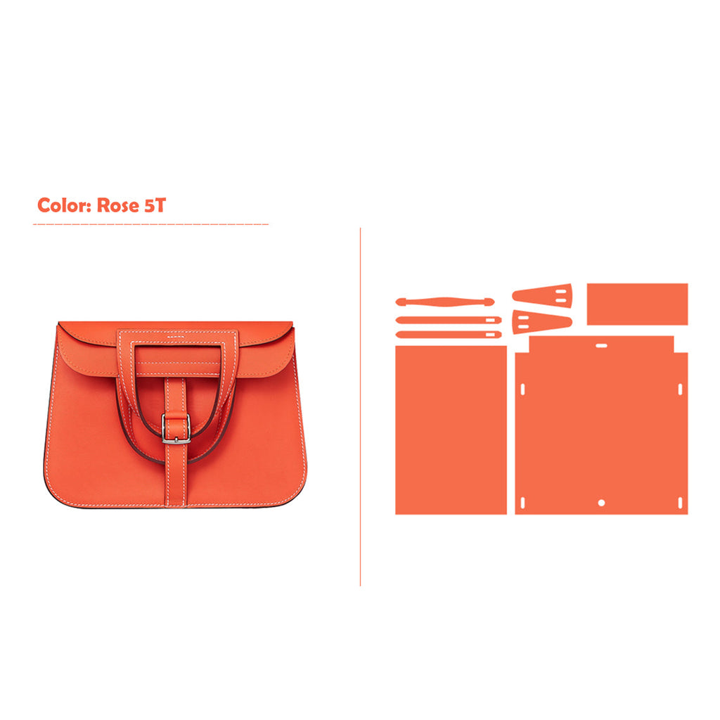 CUCUBIRD POPSEWING® Full Grain Leather Inspired Mini Horseshoe Bag - Advanced DIY Kits  