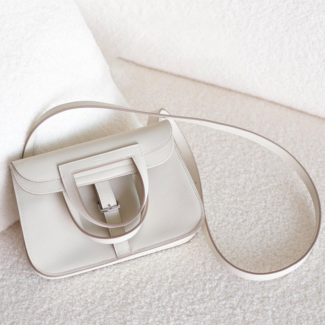 CUCUBIRD POPSEWING® Full Grain Leather Inspired Mini Horseshoe Bag - Advanced DIY Kits  