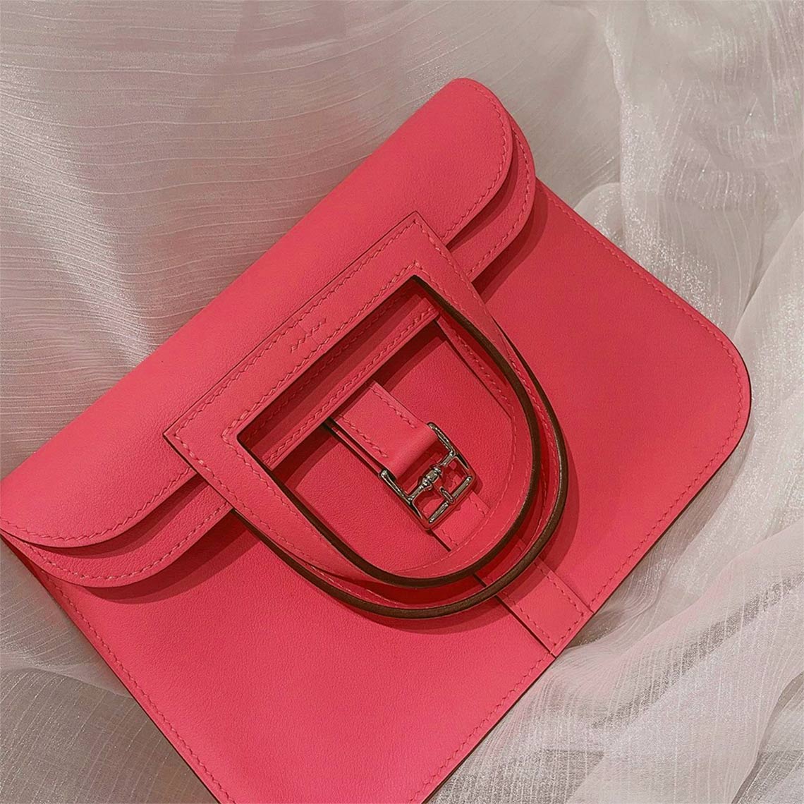 CUCUBIRD POPSEWING® Full Grain Leather Inspired Mini Horseshoe Bag - Advanced DIY Kits  