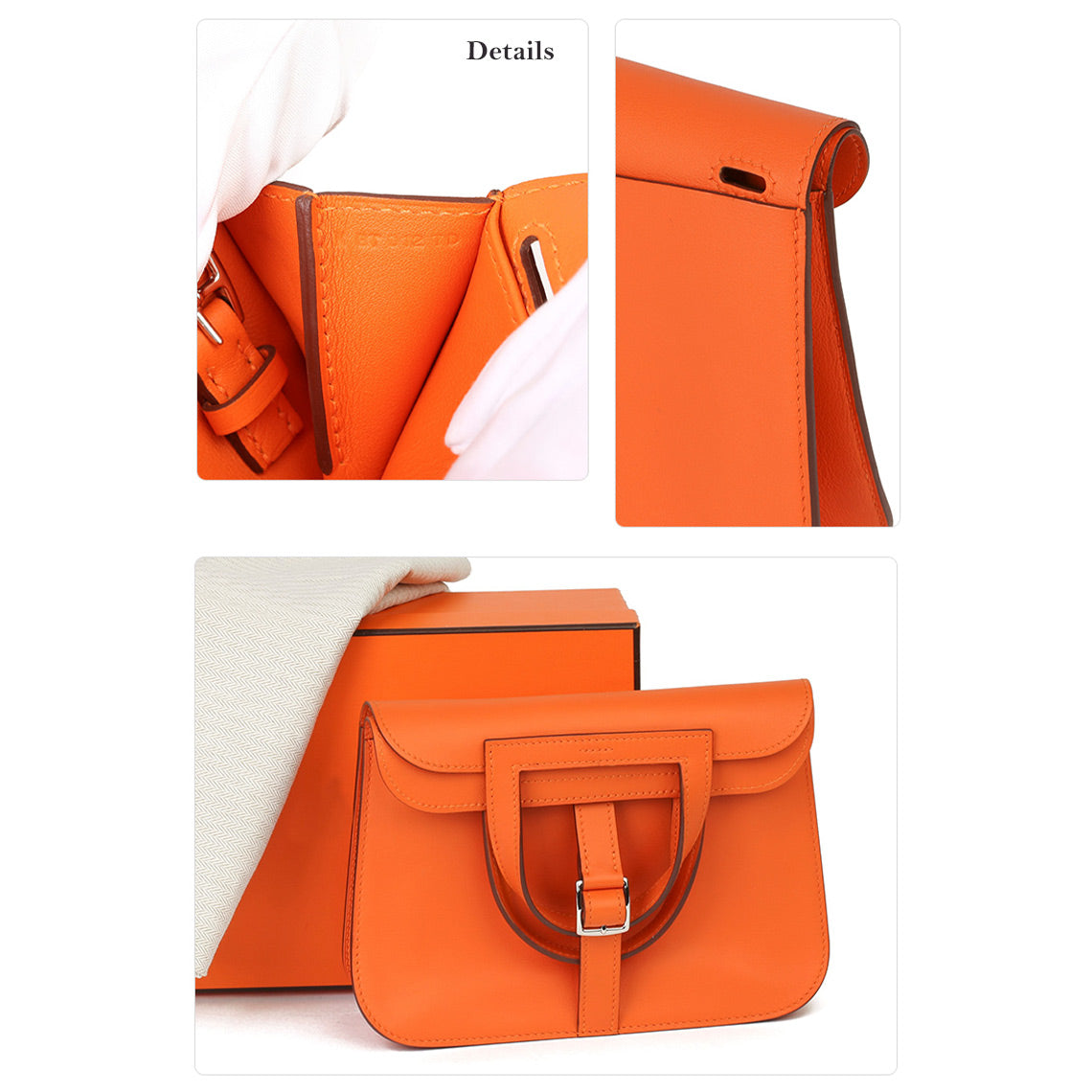 CUCUBIRD POPSEWING® Full Grain Leather Inspired Mini Horseshoe Bag - Advanced DIY Kits  