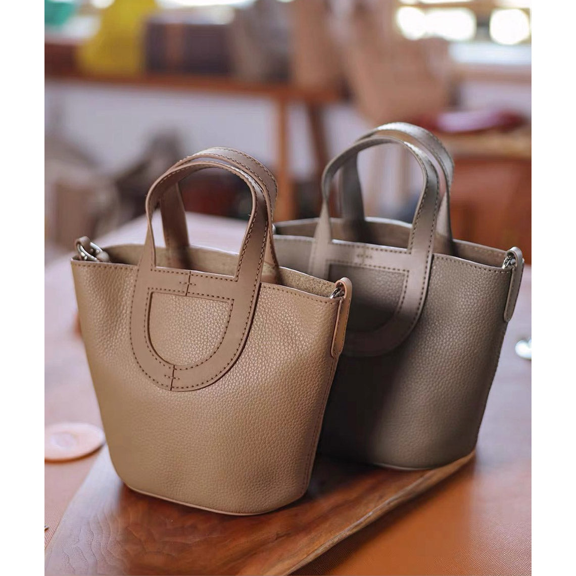 CUCUBIRD POPSEWING® Top Grain Leather Inspired Loop Bag DIY Kits  