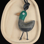 CUCUBIRD POPSEWING® Leather Silly Duck Keychain DIY Kit  