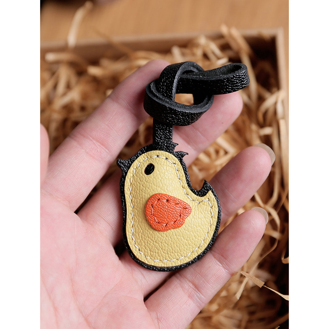 CUCUBIRD Leather Hatched Chick Charm DIY Kits