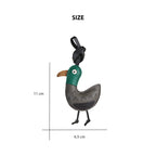 CUCUBIRD POPSEWING® Leather Silly Duck Keychain DIY Kit  