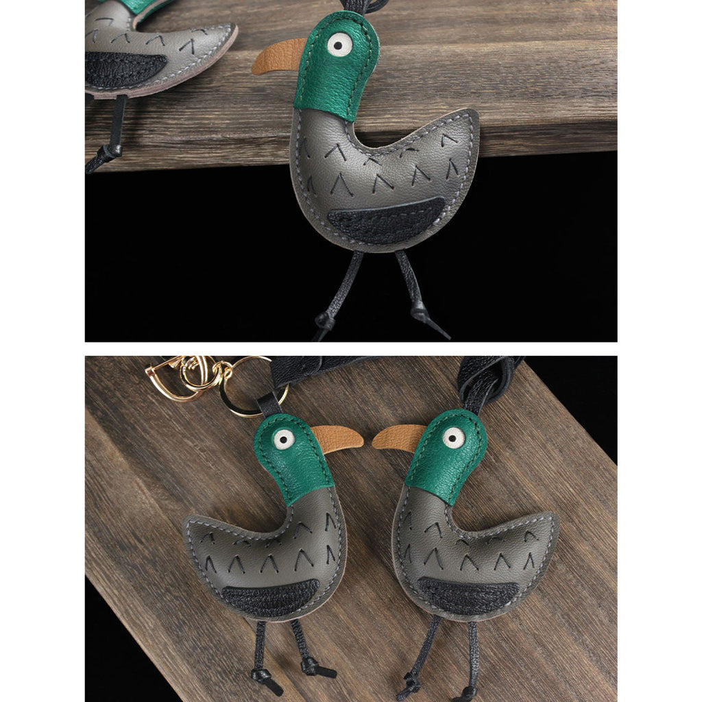 CUCUBIRD POPSEWING® Leather Silly Duck Keychain DIY Kit  