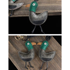 CUCUBIRD POPSEWING® Leather Silly Duck Keychain DIY Kit  