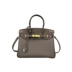 CUCUBIRD CUCUBIRD Top Grain Leather Bi-color Platinum Bag DIY Kit  