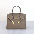 CUCUBIRD POPSEWING® Top Grain Leather Sellier Platinum Bag DIY Kit  