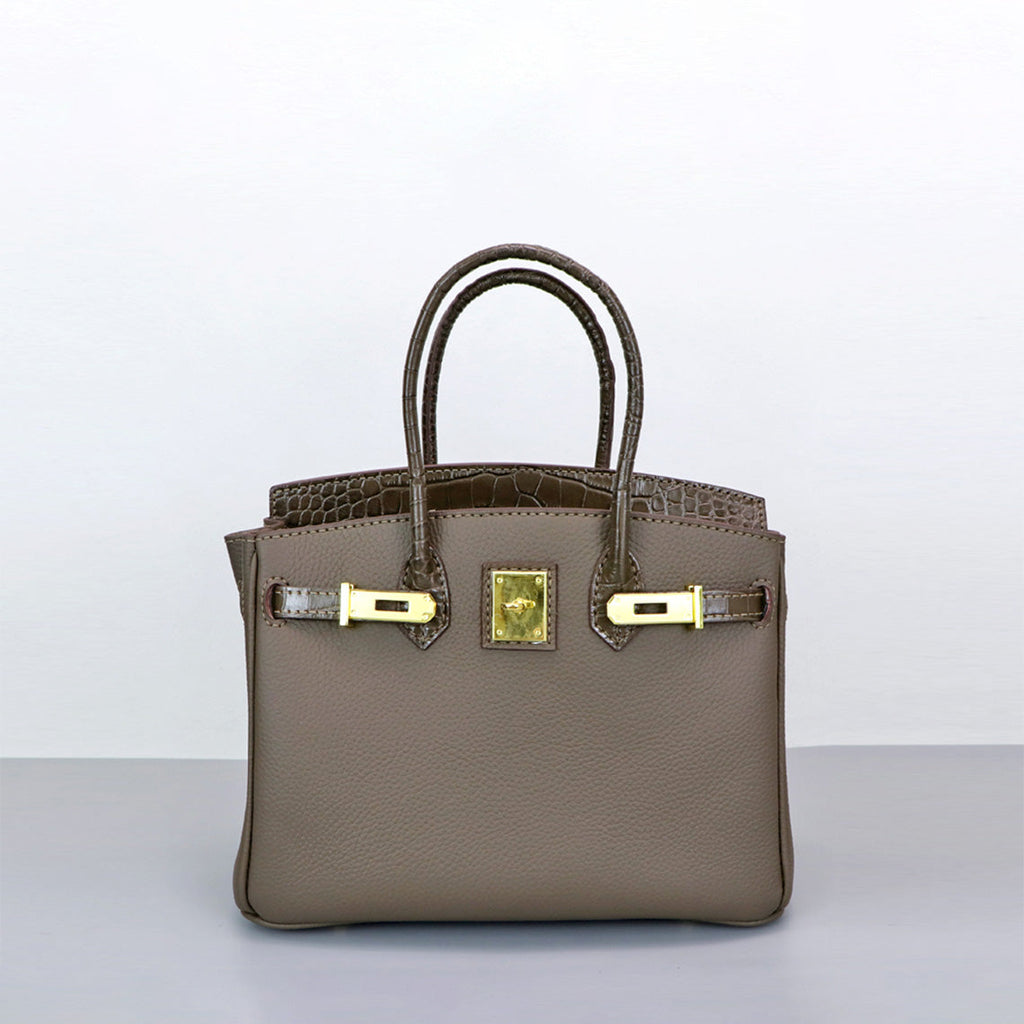 CUCUBIRD CUCUBIRD Top Grain Leather Bi-color Platinum Bag DIY Kit  