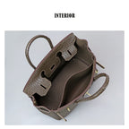 CUCUBIRD CUCUBIRD Top Grain Leather Bi-color Platinum Bag DIY Kit  