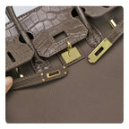 CUCUBIRD CUCUBIRD Top Grain Leather Bi-color Platinum Bag DIY Kit  