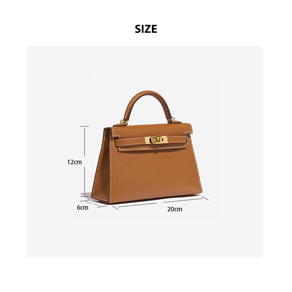 CUCUBIRD POPSEWING® Full Grain Leather Mini Kylie Handbag - Advanced DIY Kit  