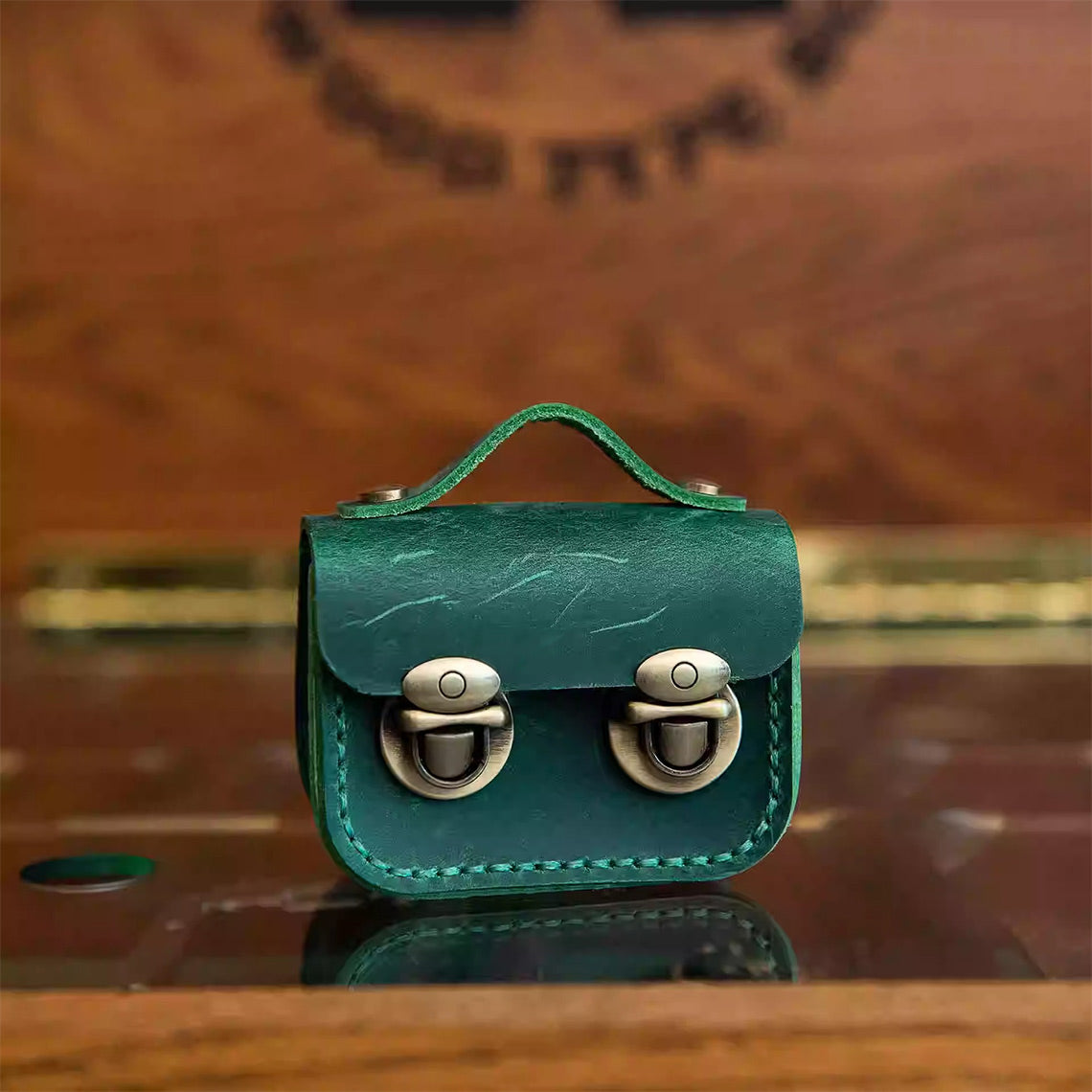 CUCUBIRD POPSEWING® Full Grain Leather Mini Satchel DIY Kit  