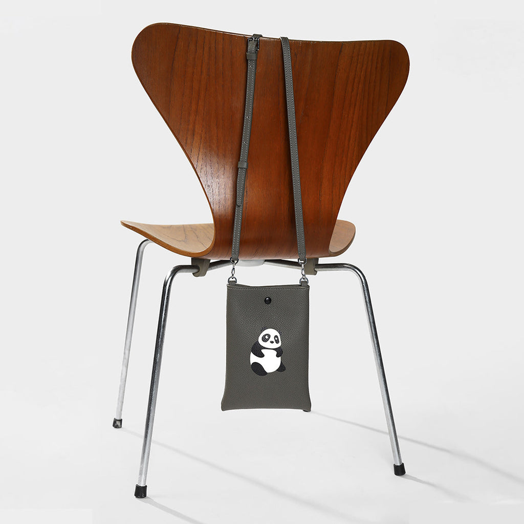 CUCUBIRD CUCUBIRD Top Grain Leather Panda Crossbody Bag DIY Kits  