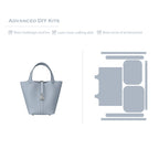 CUCUBIRD CUCUBIRD Full Grain Leather New Lock Tote Bag - Advanced Kits  