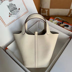 CUCUBIRD CUCUBIRD Full Grain Leather New Lock Tote Bag - Advanced Kits  