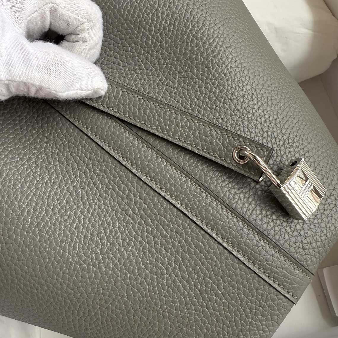 CUCUBIRD POPSEWING® Full Grain Leather New Lock Tote Bag - Advanced Kits  