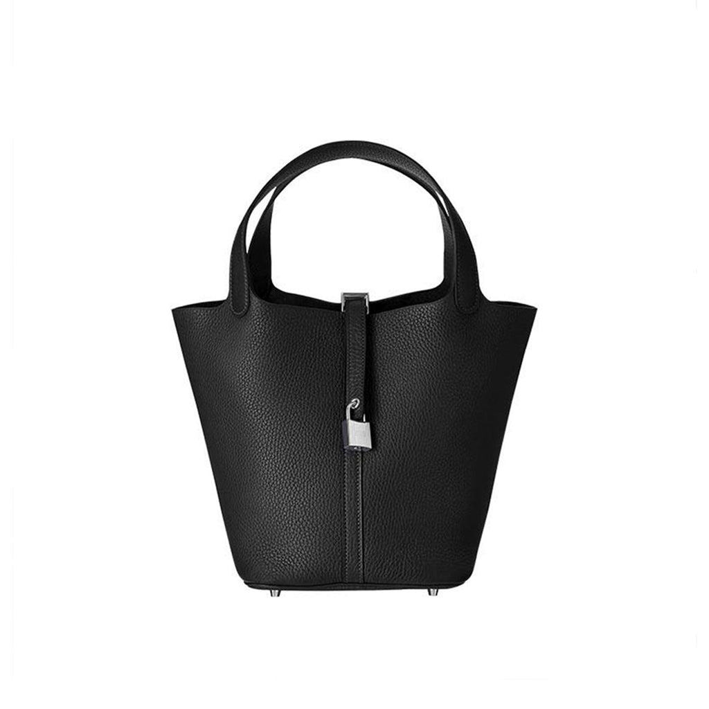 CUCUBIRD CUCUBIRD Full Grain Leather New Lock Tote Bag - Advanced Kits  
