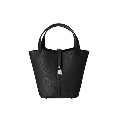 CUCUBIRD POPSEWING® Full Grain Leather New Lock Tote Bag - Advanced Kits  