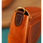 CUCUBIRD CUCUBIRD Vegetable Tanned Leather Retro Saddle Bag DIY Kit  