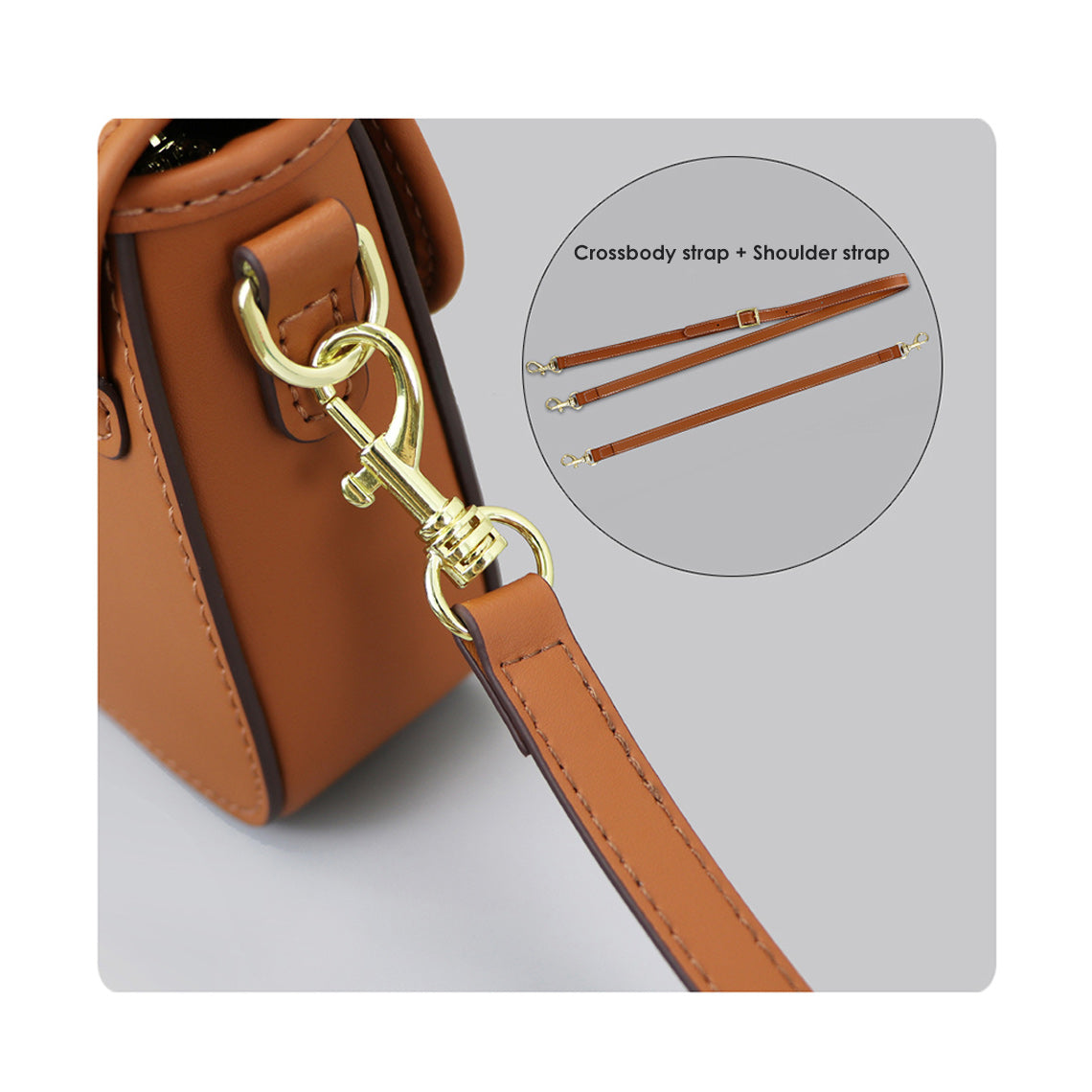 CUCUBIRD POPSEWING® Leather Dustbag Recycle Saddle Bag DIY Kit  