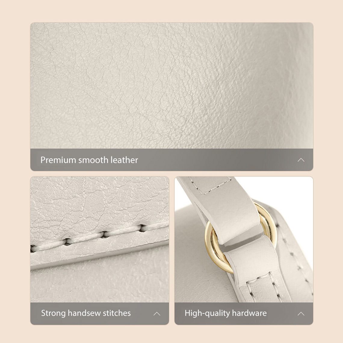 CUCUBIRD CUCUBIRD Leather Moon Saddle Bag DIY Kits  