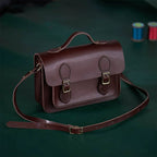 CUCUBIRD POPSEWING® Vegetable Tanned Leather Satchel Crossbody Bag DIY Kits  