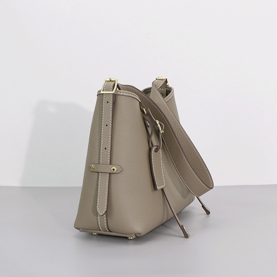 CUCUBIRD POPSEWING® Top Grain Leather Inspired Carry Shoulder Bag DIY Kit  