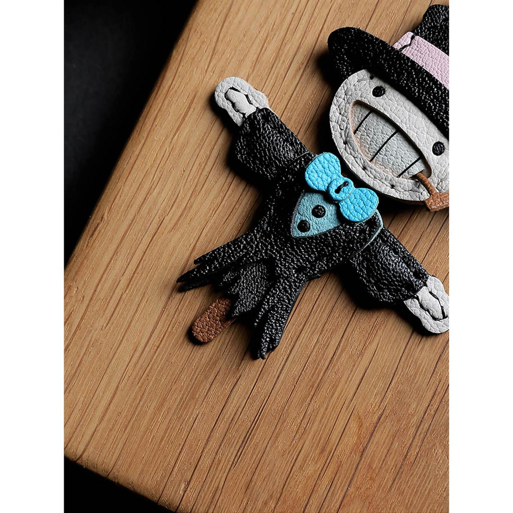 CUCUBIRD POPSEWING® Leather Strawman Keychain Charm DIY Kits  