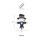 CUCUBIRD POPSEWING® Leather Strawman Keychain Charm DIY Kits  