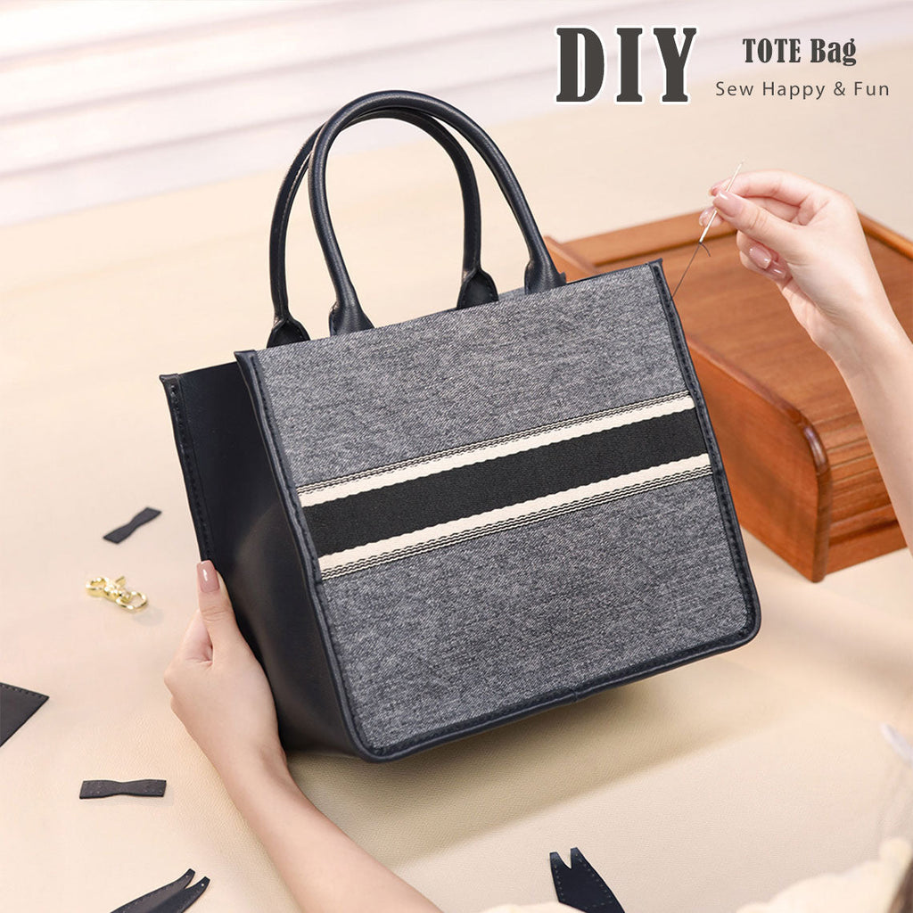 CUCUBIRD CUCUBIRD Leather Book Tote Bag DIY Kits  