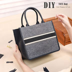 CUCUBIRD CUCUBIRD Leather Book Tote Bag DIY Kits  