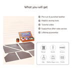 CUCUBIRD POPSEWING® Leather Inspired Fold Tote Bag DIY Kits  