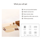 CUCUBIRD CUCUBIRD Leather Sunset Tote Bag DIY Kits  