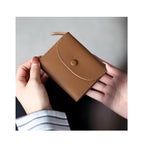 CUCUBIRD POPSEWING® Top Grain Leather Compact Coin Purse DIY Kits  