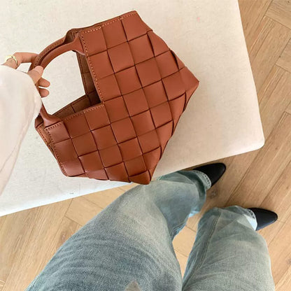 CUCUBIRD POPSEWING® Vegan Leather Woven Handbag DIY Kit  