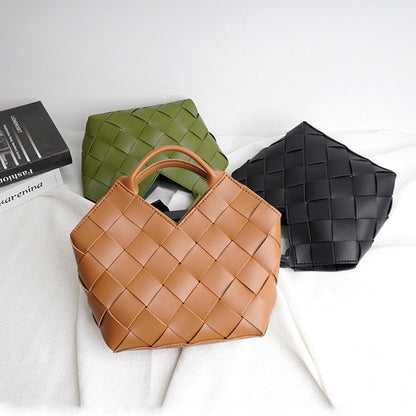 CUCUBIRD POPSEWING® Vegan Leather Woven Handbag DIY Kit  