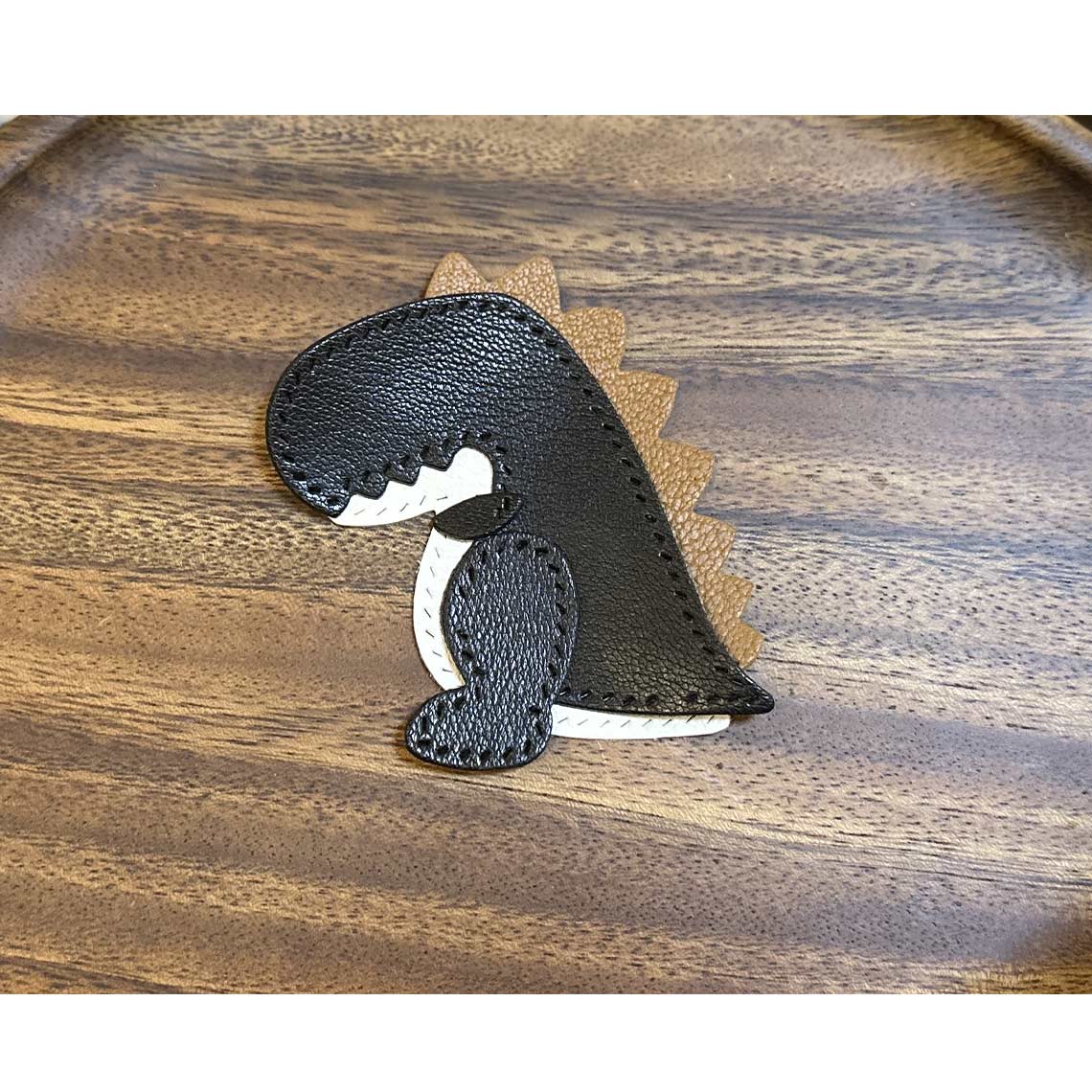 CUCUBIRD POPSEWING® Leather Dinosaur Keychain DIY Kit  