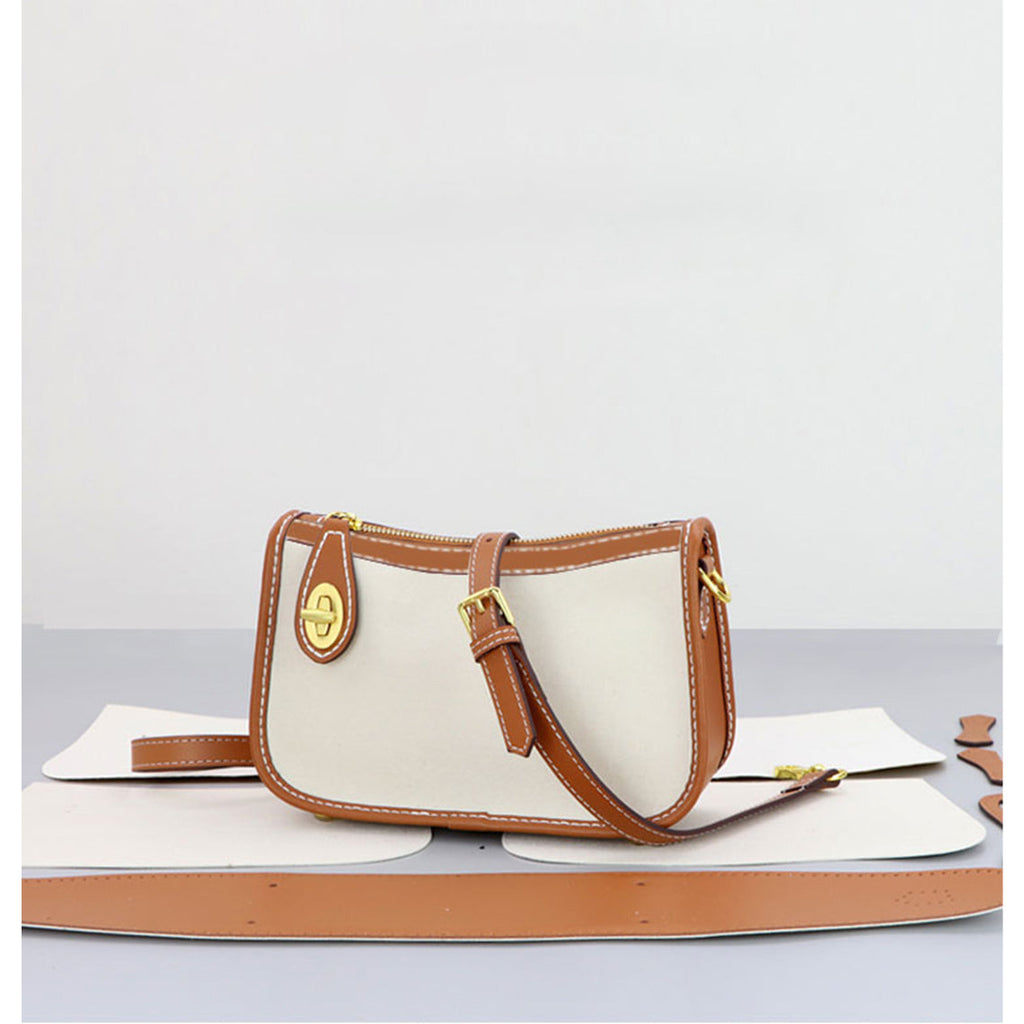 CUCUBIRD POPSEWING® Leather Dustbag Recycle Crossbody Bag DIY Kits  