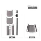 CUCUBIRD Eveline Bag Leather Mini Crossbody Bag DIY Kit - POPSEWING®  