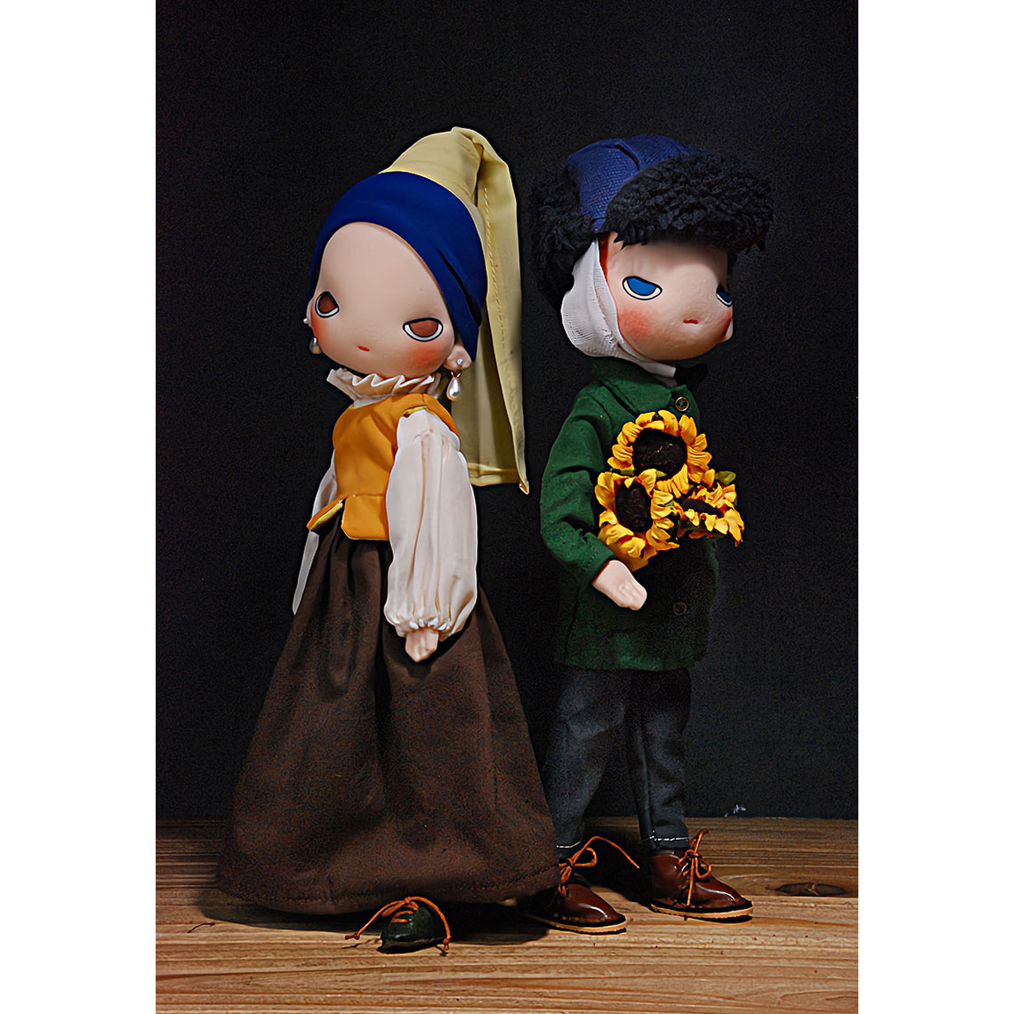 CUCUBIRD POPSEWING® Girl with a Pearl Earring Art Doll DIY Kits  