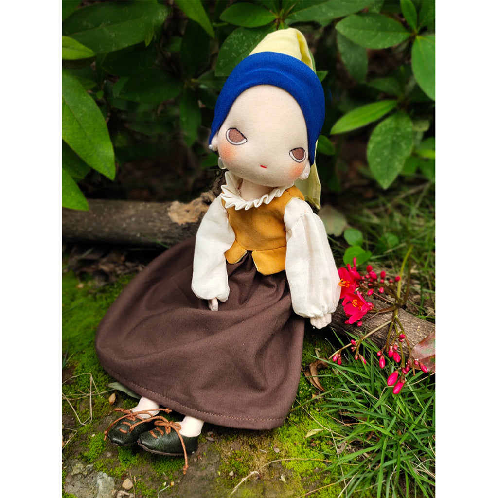 CUCUBIRD POPSEWING® Girl with a Pearl Earring Art Doll DIY Kits  
