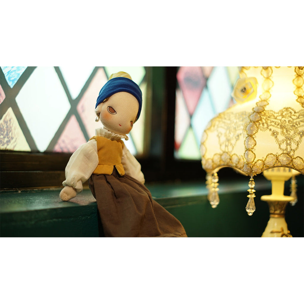 CUCUBIRD POPSEWING® Girl with a Pearl Earring Art Doll DIY Kits  